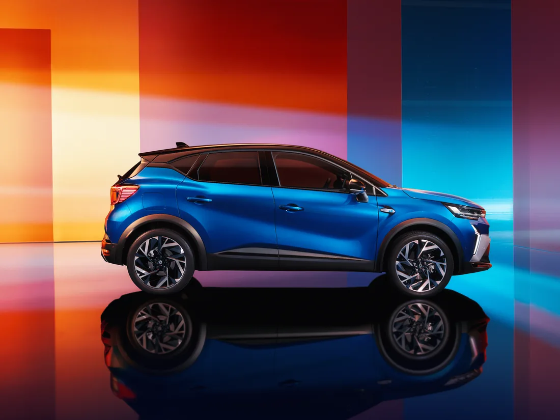 Renault Captur après passage en carrosserie