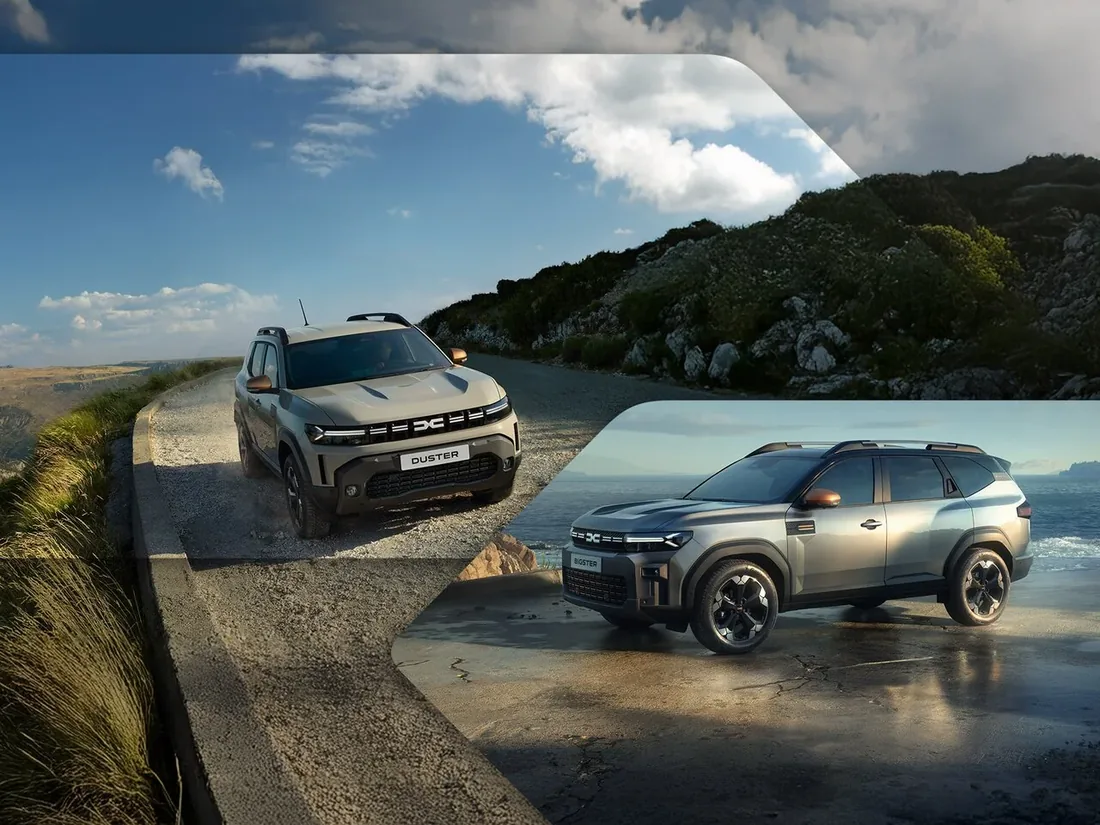 Dacia Duster sur route de montagne