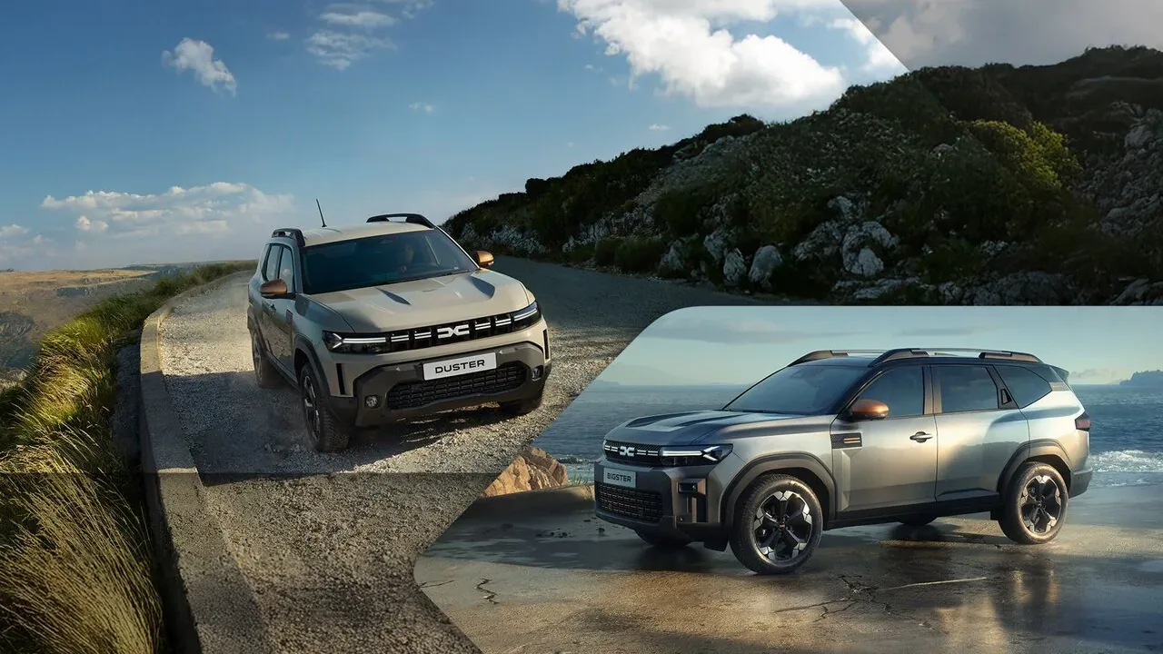 Dacia Duster sur une route du Chablais